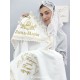 Крестильный комплект для девочки "Анна-Мария" + палантин Крестильный комплект для девочки "Анна-Мария" + палантин